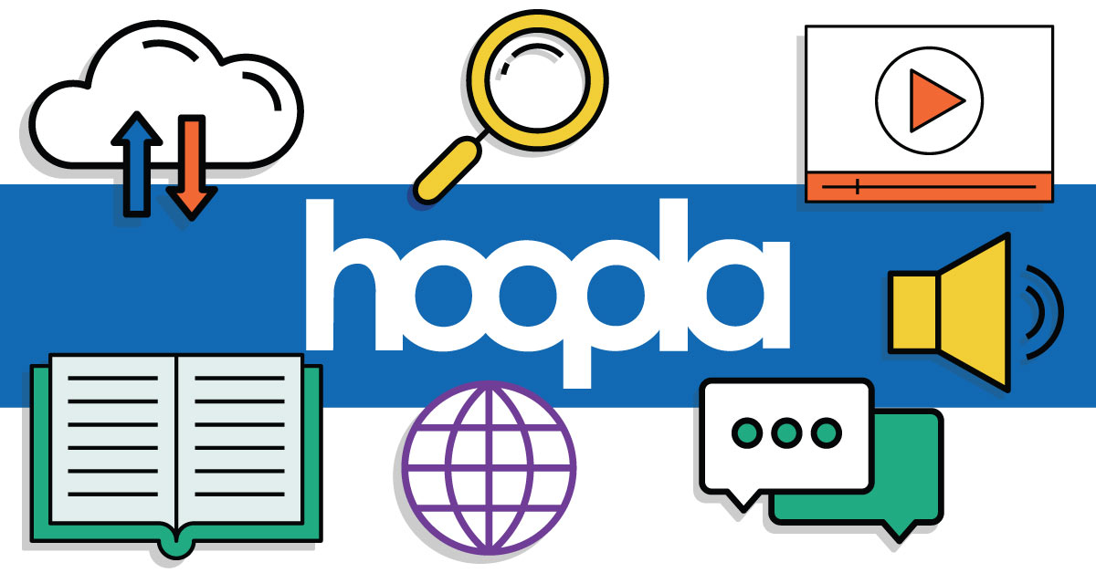 Colorful Hoopla logo