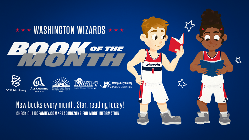 Montgomery County Public Libraries Joins Washington Wizards Book of the Month Program for Students Grades K-8