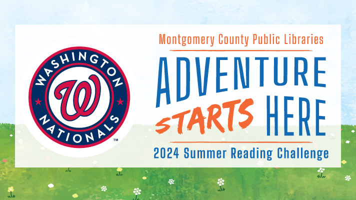 MCPL Partners with the Nationals for the 2024 Summer Reading Challenge! 